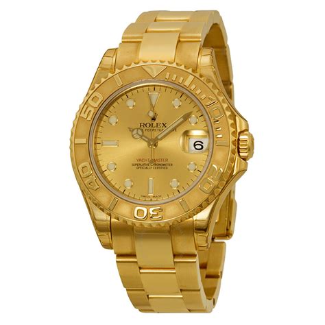 rolex yachtmaster ladies 18ct gold automatic watch|rolex yacht master 2022.